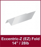 Pressure Seal Z-Fold 14" Eccentric 28Lb